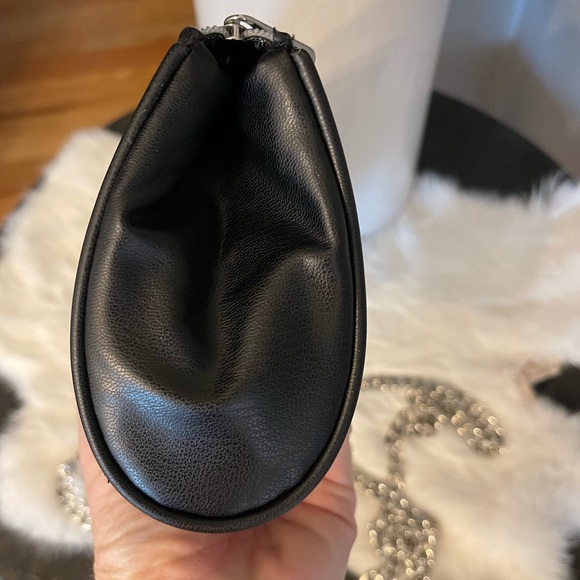 Dior crossbody and wristlet authentic with silver chains and bling charm - Picture 8 of 11